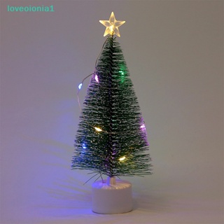 【loveoionia1】ใหม่ ต้นคริสต์มาสประดิษฐ์ เรืองแสง ขนาดเล็ก สําหรับตกแต่งบ้าน 2023【IA】