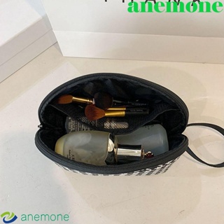 Anemone กระเป๋าเครื่องสําอาง แบบพกพา ความจุขนาดใหญ่ ล้างลิปสติก เดินทาง ออแกไนเซอร์ กระเป๋าเครื่องมือความงาม สําหรับผู้หญิง จัดเก็บอุปกรณ์อาบน้ํา