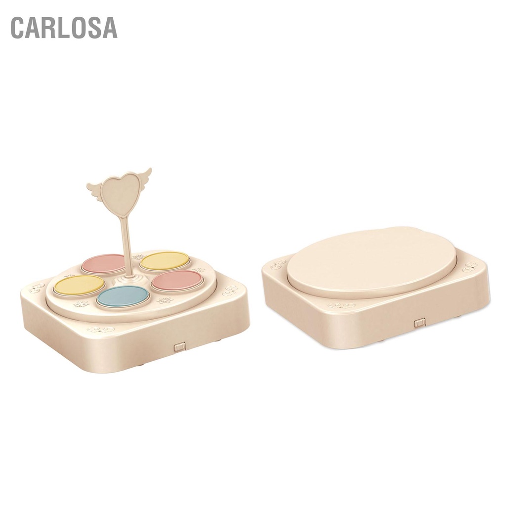 carlosa-หมุนเครื่องขนมหวานหมุนอัตโนมัติแสดงขนมตาราง-cupcake-ยืนแสดงตารางถาดแกว่งสำหรับงานเลี้ยงวันเกิด