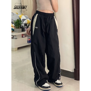 SOERVIMY กางเกงขายาว กางเกงคาร์โก้ผู้หญิง คาร์โก้ กางเกง ทันสมัย Korean ทนทาน fashionable A20M0B236Z230908