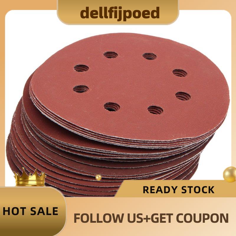 dellfijpoed-กระดาษทรายขัด-8-หลุม-5-นิ้ว-600-1000-1200-1500-2000-25-ชิ้น