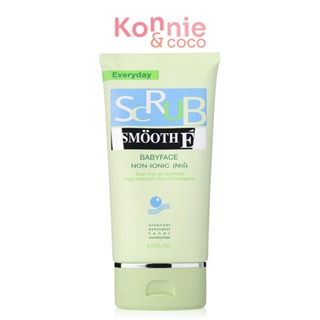 Smooth E Babyface Scrub สมูทอี สครับทำความสะอาดผิวไม่มีฟอง.