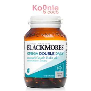 Blackmores Omega Double Daily 60 Capsules.