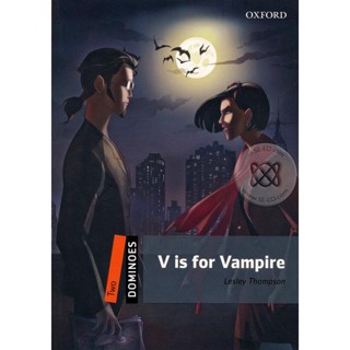 Bundanjai (หนังสือภาษา) Dominoes 2nd ED 2 : V is for Vampire +Multi-ROM(P)