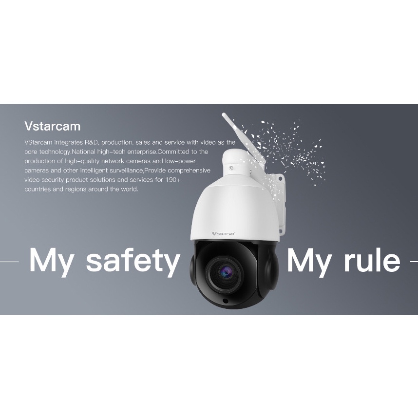 หมุนได้ CS66Q-X18（ ซูม18เท่า ）กล้องวงจรปิดไร้สาย ความละเอียด 4MP(1440P ...