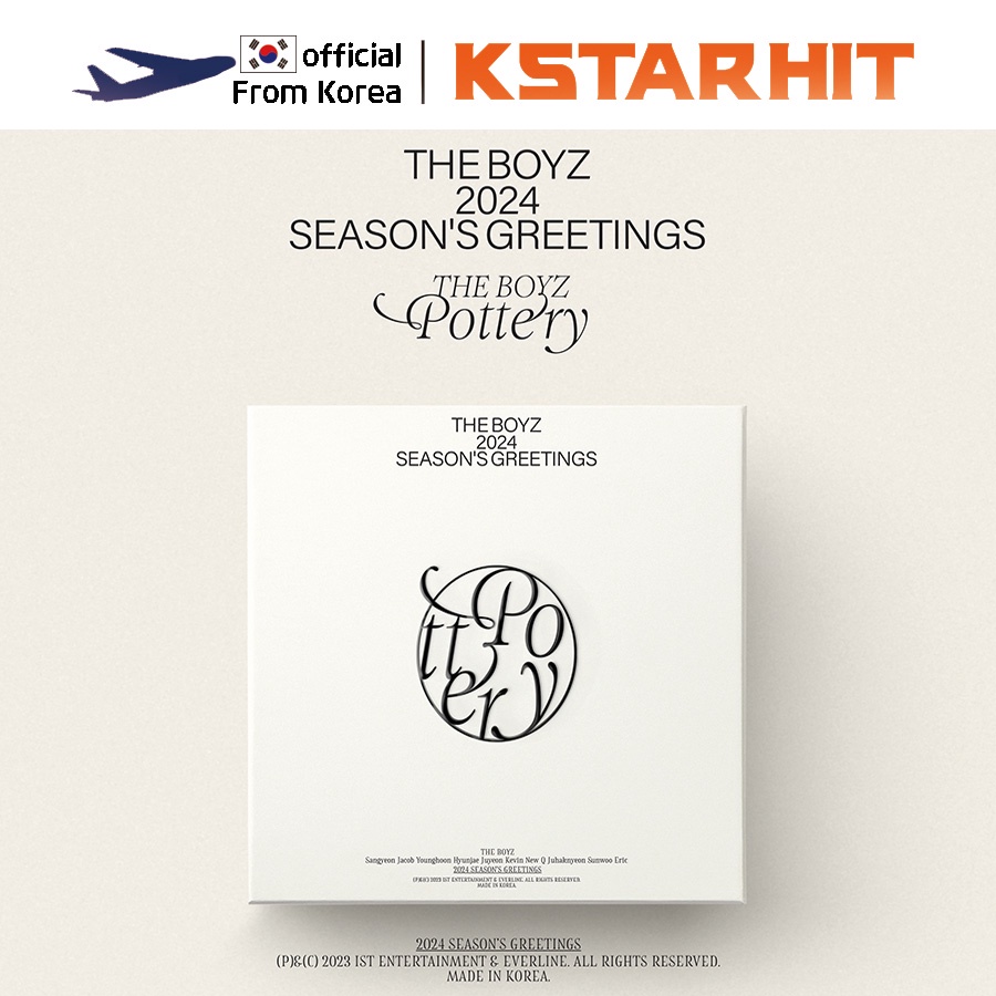 (+POB) THE BOYZ 2024 SEASONS GREETINGS [THE BOYZ POTTERY] Shopee