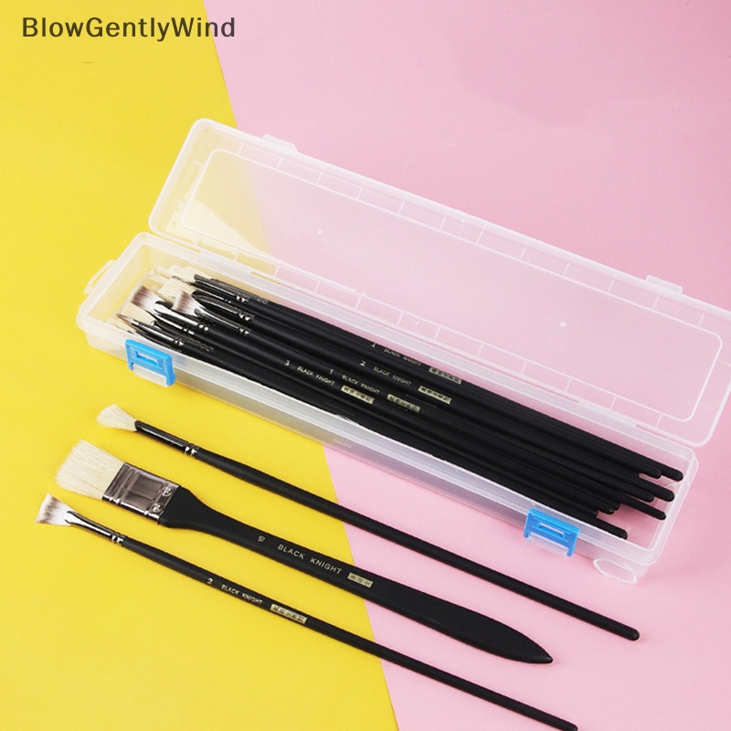 blowgentlywind-กล่องเก็บแปรง-ดินสอ-ปากกาสีน้ํา-เครื่องมือวาดภาพ-bgw