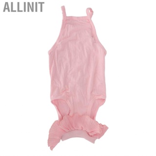 Allinit Recovery Suit Lace Neckline Prevent Licking Postoperative
