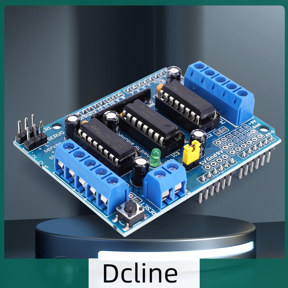 dcline-th-บอร์ดขยายมอเตอร์ไดรฟ์-l293d-h-bridge-สําหรับ-arduino