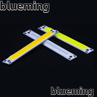 Blueming2 สายไฟ LED COB 1W 3W 3.7V 60x8 มม. สีแดง สีขาว สีฟ้า สําหรับกลางแจ้ง