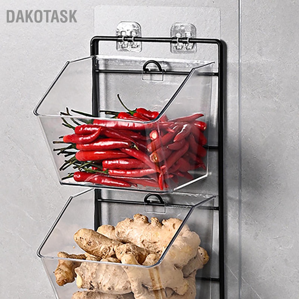 dakotask-กล่องเก็บของติดผนัง-3-ชั้นแขวนผนังกล่องเก็บของในครัวสำหรับกระเทียมขิงหัวหอม