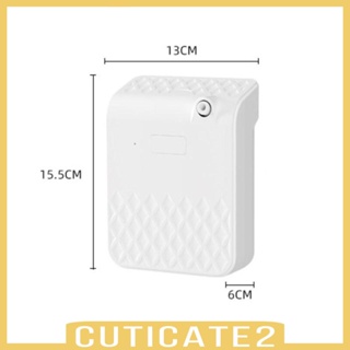 [Cuticate2] เครื่องจ่ายน้ํามันหอมระเหย 140 มล. ระยะครอบคลุม 110V US 200M3 13x15.5x6 ซม. ทนทาน สําหรับห้องนอน สํานักงาน