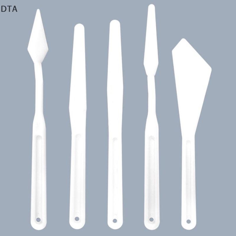 dta-ชุดพาเลทไม้พายพลาสติก-ผสมสีน้ํา-สําหรับนักเรียน-1-ชุด