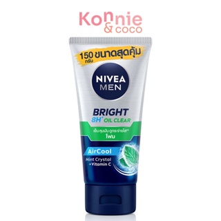 NIVEA Men White Oil Clear Face Foam 150g.