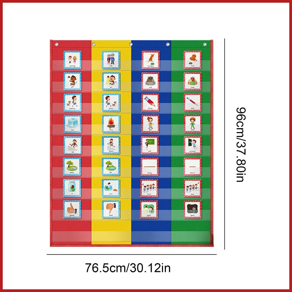 แผนภูมิตารางเวลา-พร้อมช่องใส-36-ช่อง-สําหรับห้องเรียน-บ้าน-sehth