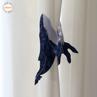 กิ๊บติดผม รูปปลาวาฬ ปลาโลมาน่ารัก สีฟ้า แบบเรียบง่าย เครื่องประดับ สําหรับผู้หญิง