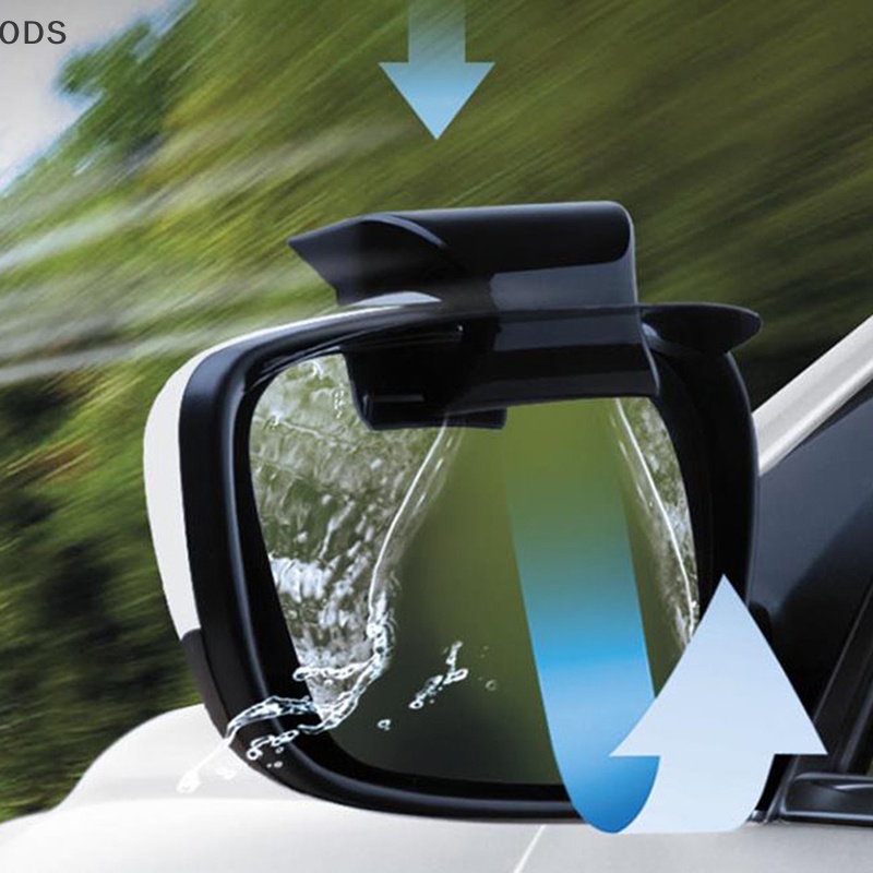 ods-กระจกมองหลังรถยนต์-กันฝน-คิ้ว-กันน้ํา-2-ชิ้น-od
