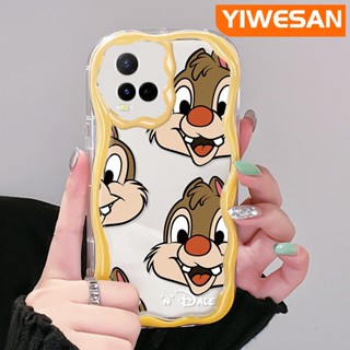 เคสโทรศัพท์มือถือ ซิลิโคนนิ่ม ใส กันกระแทก ลายการ์ตูน Dale น่ารัก สําหรับ VIVO Y21 2021 Y21G Y33s Y21s Y21e Y21a Y21t T1x 4G