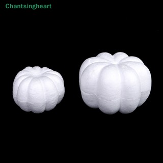 &lt;Chantsingheart&gt; ฟักทองโฟมเปล่า สีขาว สําหรับปาร์ตี้ฮาโลวีน คริสต์มาส