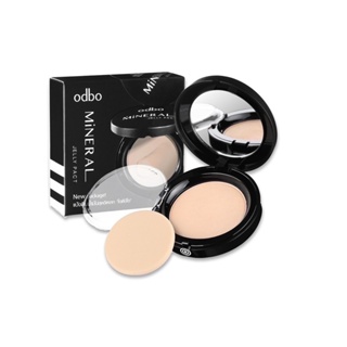 ODBO MINERAL JELLY PACT MAKEUP POWDER (OD619) : โอดีบีโอ ออโด้ แป้ง มิเนอรัล เจลลี่ แพค x 1 ชิ้น abcmall