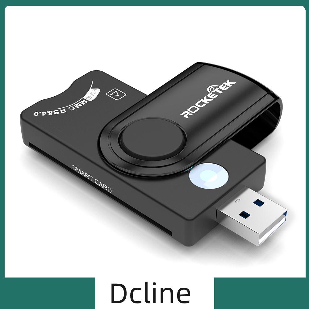 dcline-th-rocketek-cr310-tf-อะแดปเตอร์การ์ดรีดเดอร์ซิม-usb2-0