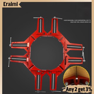 Eralml ผลิตภัณฑ์เสริมความแข็งแรงทั่วไป 90° คลิปหนีบมุมขวา สําหรับยึดกรอบรูป งานไม้ DIY