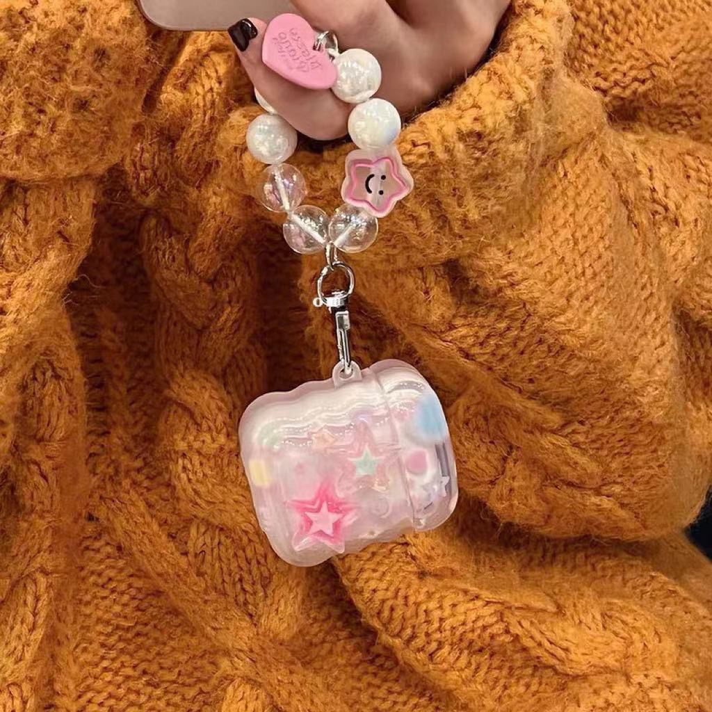 เคสป้องกันหูฟังบลูทูธ-แบบนิ่ม-ลายดาว-สําหรับ-apple-airpods-1-2-pro3-pro2