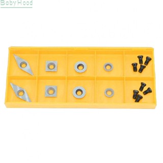 【Big Discounts】Efficient For Woodturning with Tungsten Carbide Inserts 8pcs Set Easy to Replace#BBHOOD