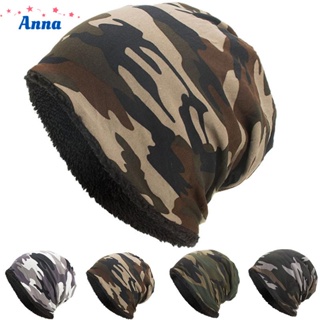 【Anna】Men Women Hats Stretch Accessories Warm Cotton Men Women Unisex Autumn