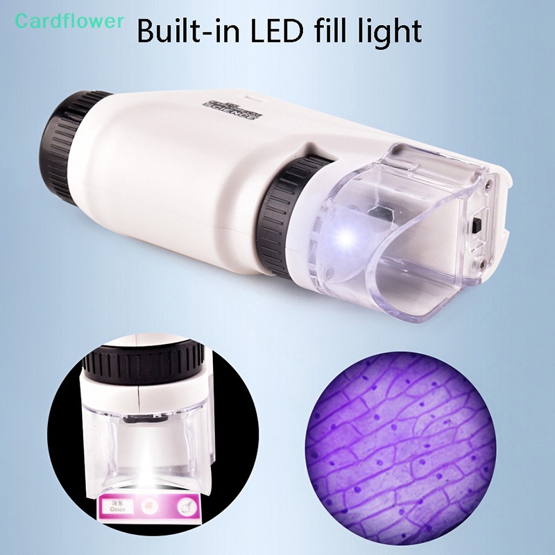 lt-cardflower-gt-กล้องจุลทรรศน์มือถือ-มีไฟ-led-60x-120x-ขนาดเล็ก-ของเล่นเพื่อการศึกษาวิทยาศาสตร์-สําหรับเด็ก-ลดราคา
