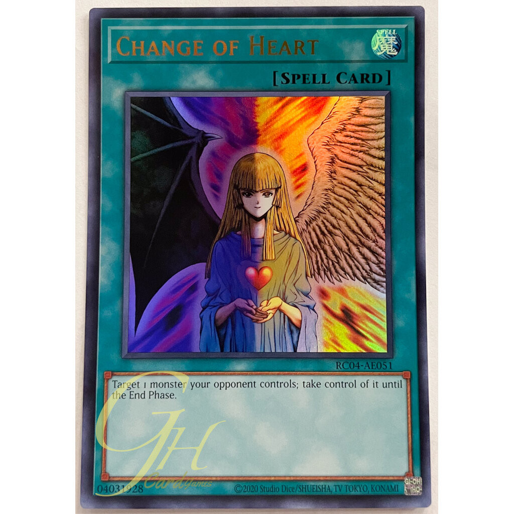 yugioh card change of heart Amazon.com: Yu-Gi-Oh! - Seven Tools of The Bandit (5DS1-EN039) - 5Ds  Starter Deck - Unlimited Edition main image 0