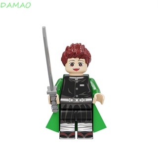 Damao บล็อคตัวต่อ รูปตุ๊กตา Demon Slayer Tanjirou Demon Slayer พลาสติก ขนาดเล็ก ของเล่นเสริมการเรียนรู้ สําหรับเด็ก