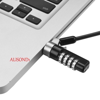 Alisond1 อุปกรณ์ล็อคคอมพิวเตอร์ แล็ปท็อป แบบตั้งรหัสผ่าน ทนทาน เหมาะสําหรับ Dell Lock Hole Tablet และโทรศัพท์ สําหรับโน้ตบุ๊ก คอมพิวเตอร์