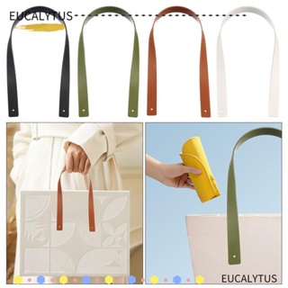 Eutus สายคล้องกระเป๋าหนัง PU สีพื้น ถอดออกได้ แบบเปลี่ยน DIY