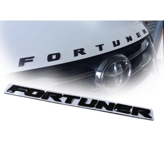 * logo fortuner โลโก้ ฟอจูนเนอร์ ติดหน้ากระจัง สีดำเงาราคาดีที่สุด จบในที่เดียว *ส่งไว*