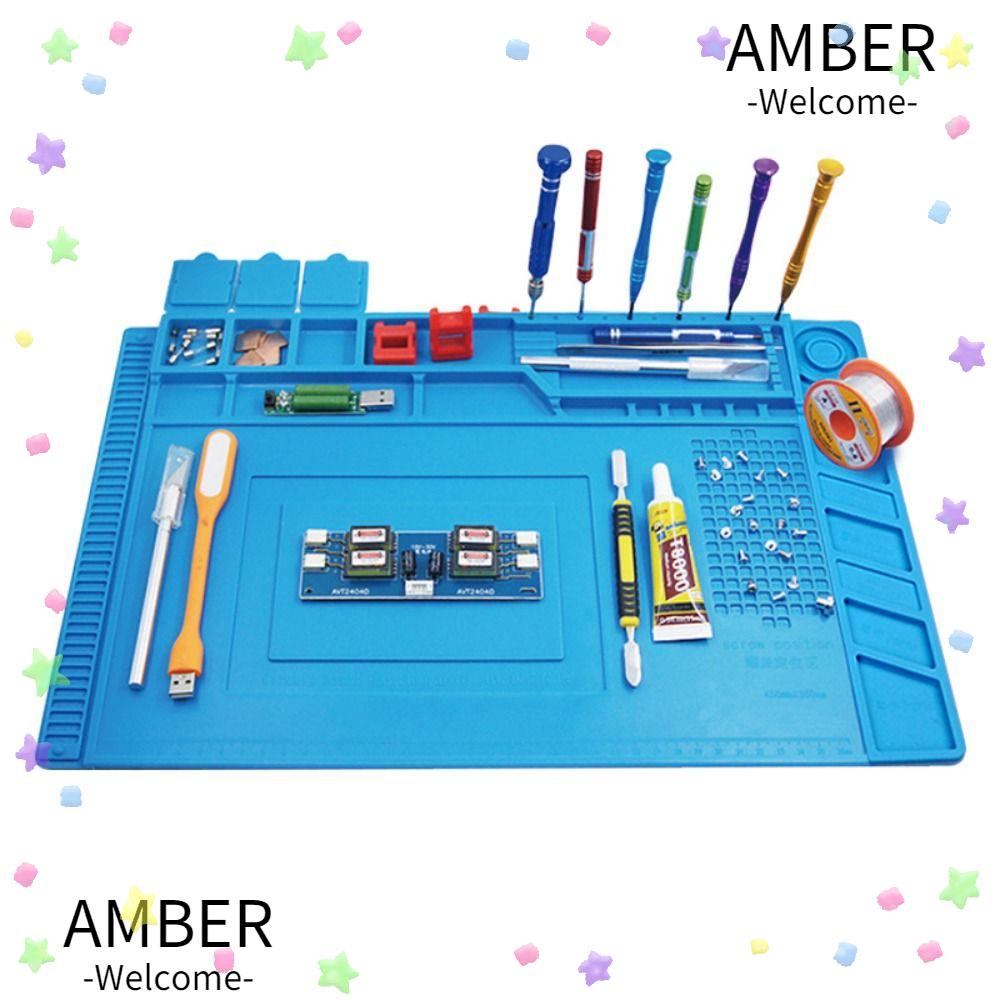 amber-แผ่นซิลิโคนฉนวนกันความร้อน-กันไฟฟ้าสถิตย์-แบบหนา-กันความร้อน-สีฟ้า-สําหรับซ่อมแซมโทรศัพท์มือถือ-pc