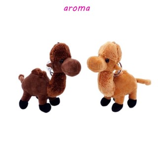 Aroma พวงกุญแจ จี้ตุ๊กตาอูฐน่ารัก สําหรับตกแต่งภายในรถยนต์ กระเป๋านักเรียน