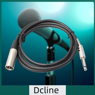 [Dcline.th] Xlr 3-Pin Male to 1/4in Mono Plug สายเคเบิ้ลไมโครโฟน