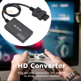 อะแดปเตอร์แปลงสัญญาณ Wii เป็น HDMI พร้อมแจ็ค 3.5 มม. HDTV แบบพกพา #Q [Bellare.th]