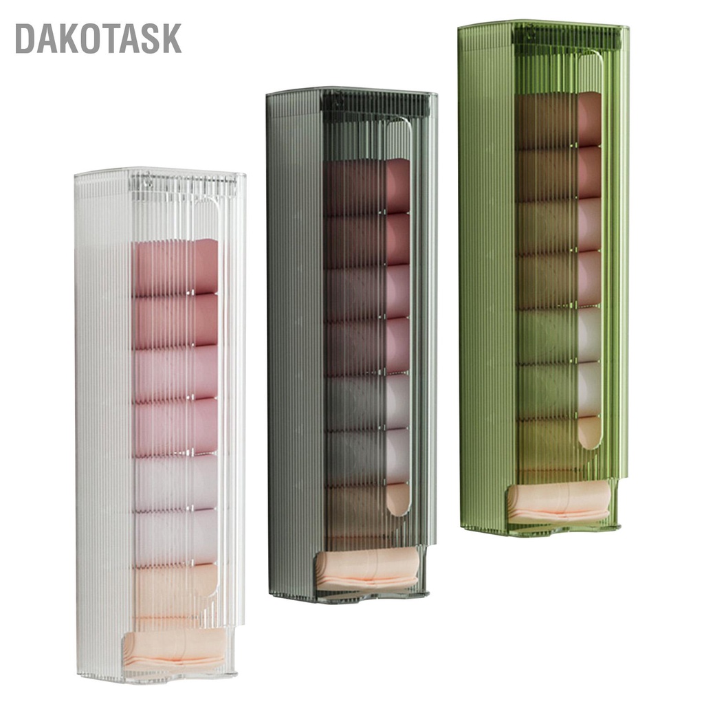 dakotask-ติดผนังกล่องเก็บชุดชั้นในชุดชั้นในอเนกประสงค์กางเกงถุงเท้าorganizer-selfสำหรับห้องน้ำห้องครัวถุงขยะ