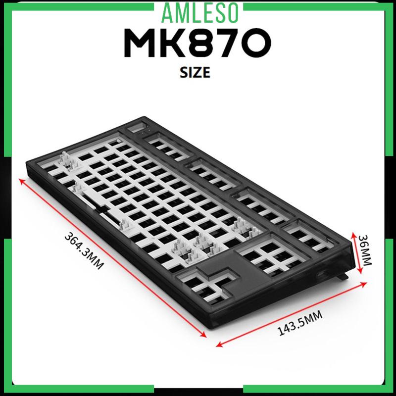amleso-mk870-คีย์บอร์ดโปร่งแสง-87-คีย์-pcb-fn2-ไฟ-rgb-สําหรับ-pc-gamer