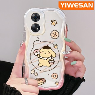 เคสโทรศัพท์มือถือ ซิลิโคนใส กันกระแทก ลายการ์ตูนปอมปอมปอม เพียวริน สําหรับ OPPO Reno 8T 5G Reno8 T A1 Pro Reno 8 5G Reno 8 Pro 5G