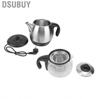 Dsubuy Electric Kettle Stainless Steel Gooseneck Pour Over  Home Sub Set EU Plug 220-240V