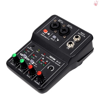 Y-audio การ์ดบันทึกเสียง 16bit 48kHz Mini USB 2-In &amp; 2-Out พร้อมสาย USB-B 48V สําหรับ M