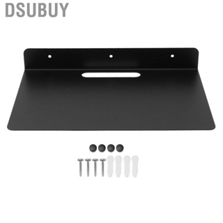 Dsubuy Floating AV Shelf Thickened Fade Resistant Prevent Deformation Wall Mounted Rack Large Load Bearing for Set Top Box