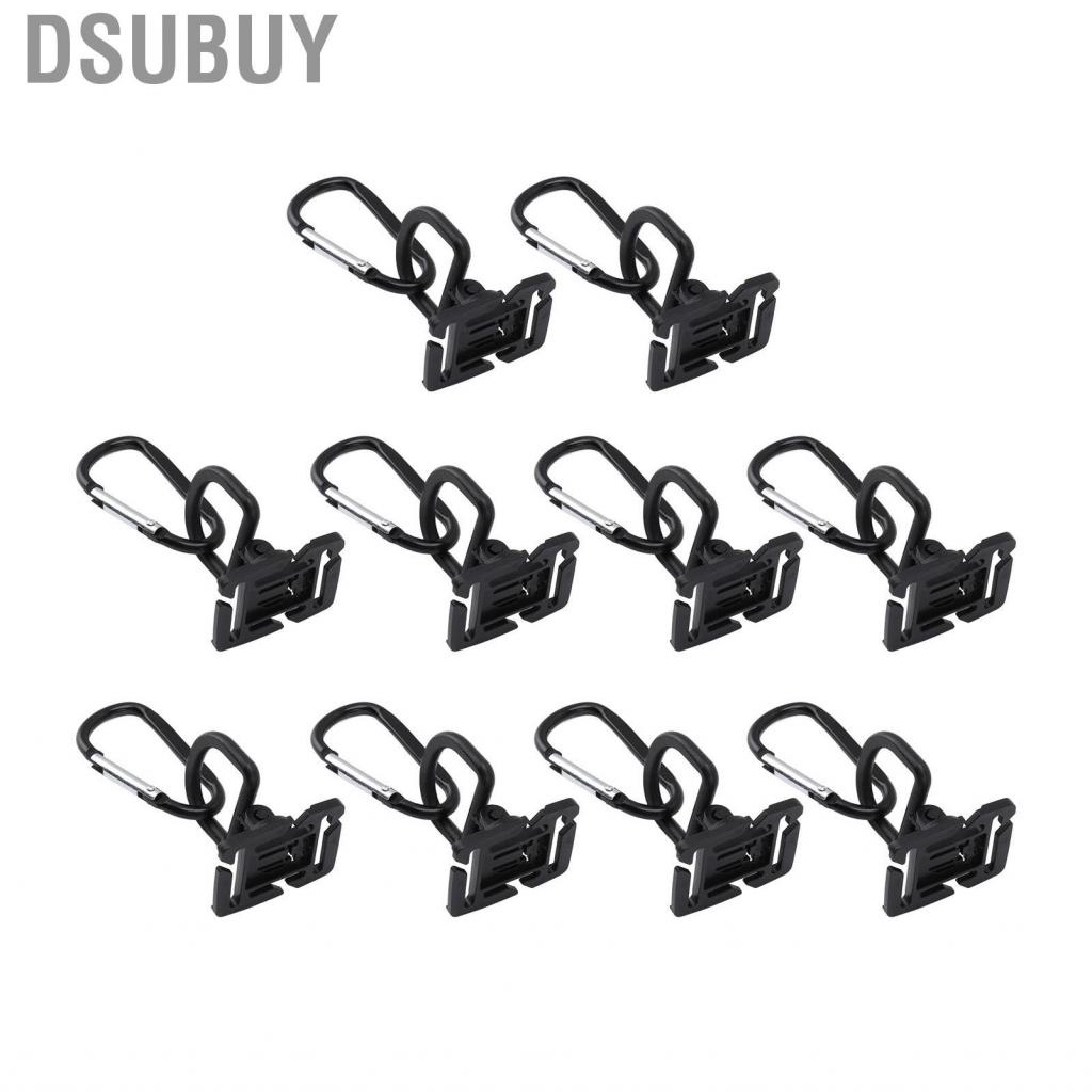 dsubuy-bottle-hanging-buckle-clips-10pcs-pp-and-aluminum-alloy-lobster-clasp-for-hiking