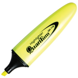 QUANTUM ปากกาเน้นข้อความ เหลือง ควอนตั้ม QH-710