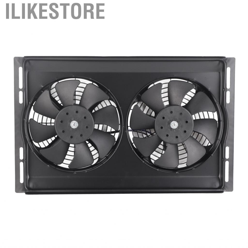 Ilikestore Car Radiator Cooling Fan DC12V 80W Engine Cooler for Air
