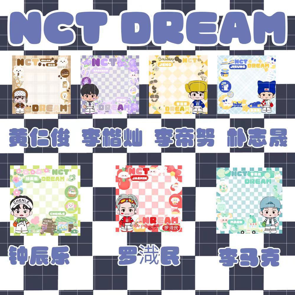 สินค้าขายดี ใหม่ กระดาษโน้ตมีกาว ลาย nct DREAM CANDY Luo Hanmin Lee ...