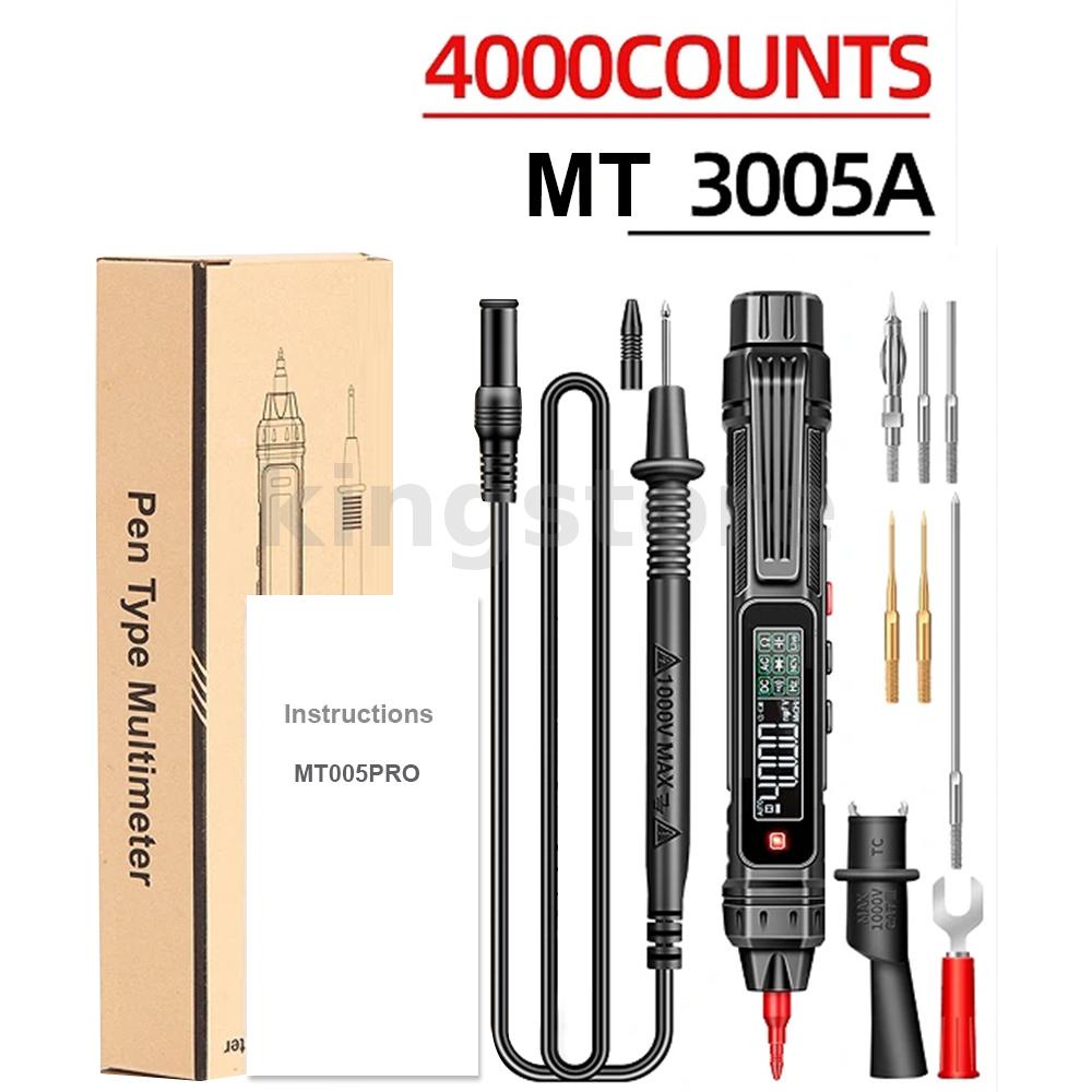 Mustool MT3005A ปากกามัลติมิเตอร์ ความแม่นยําสูง สําหรับตัวเก็บประจุตัว ...